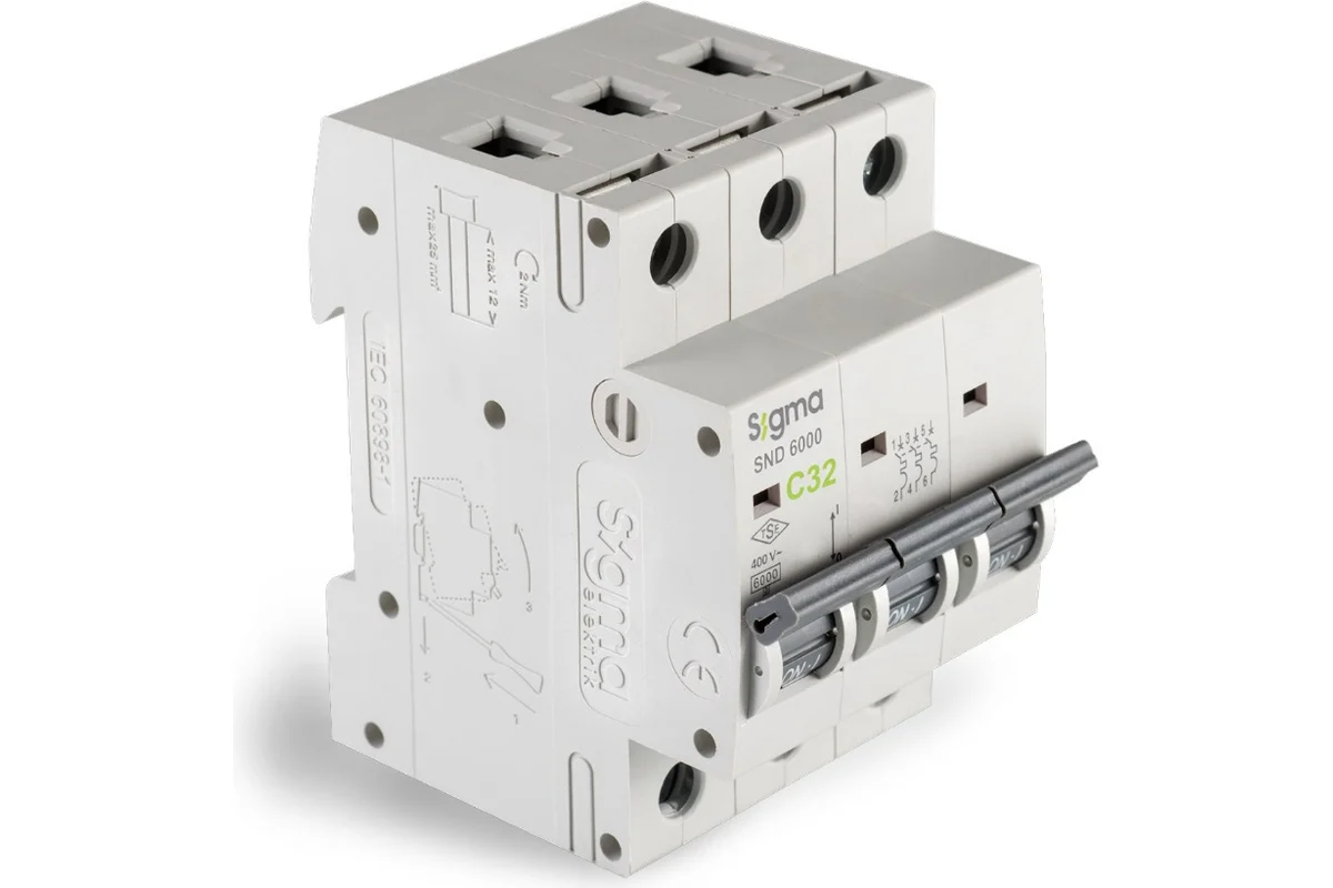 INT.TERMICO 3X32AMP 6KA 6SM332C