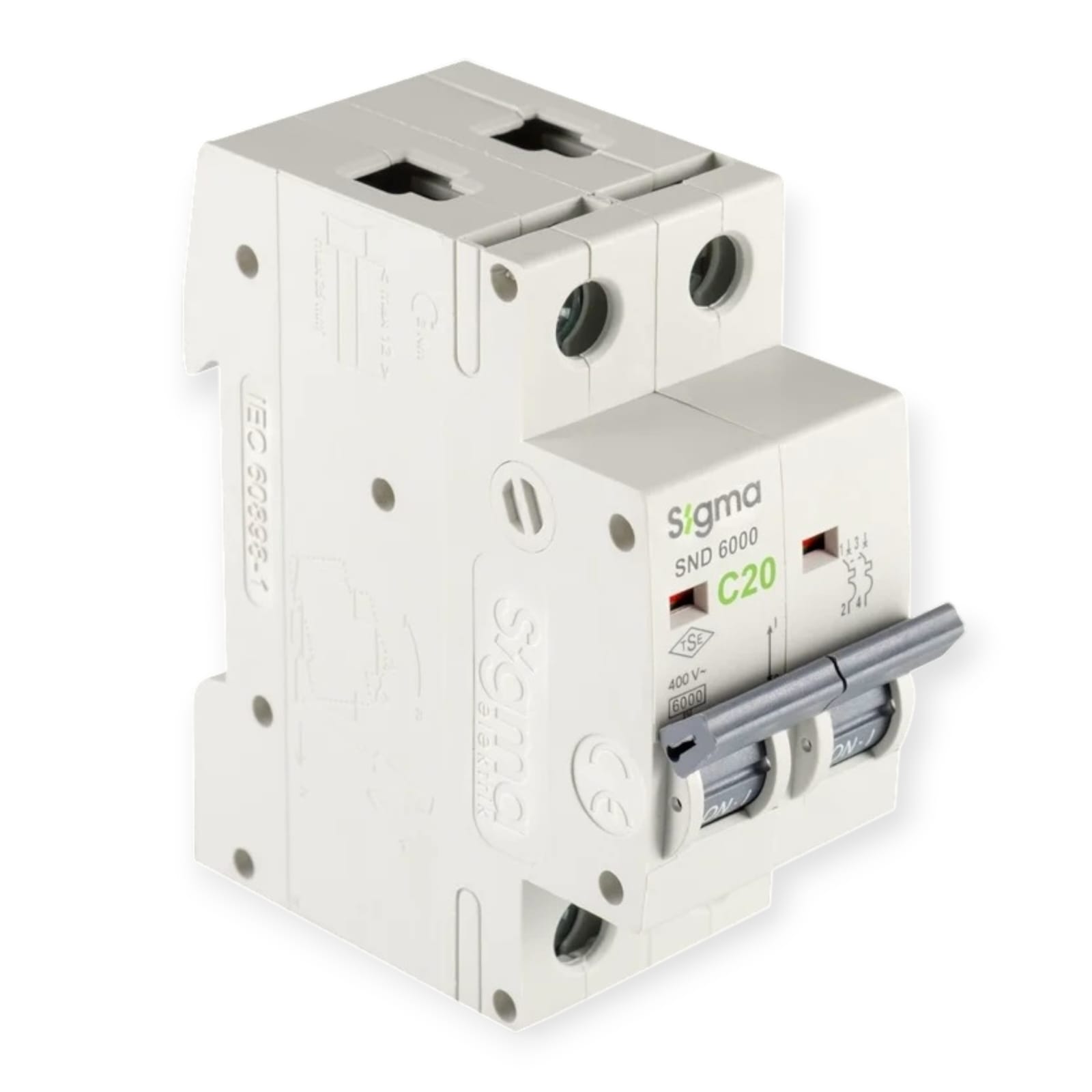 INT.TERMICO 2X20AMP 6KA 6SM220C