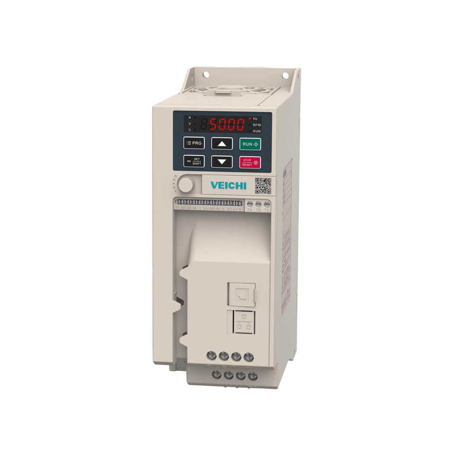 Variador De Frecuencia Veichi  AC10-T/S2-R75G-B 0,75KW 1HP 4AMP 1F 220-240V