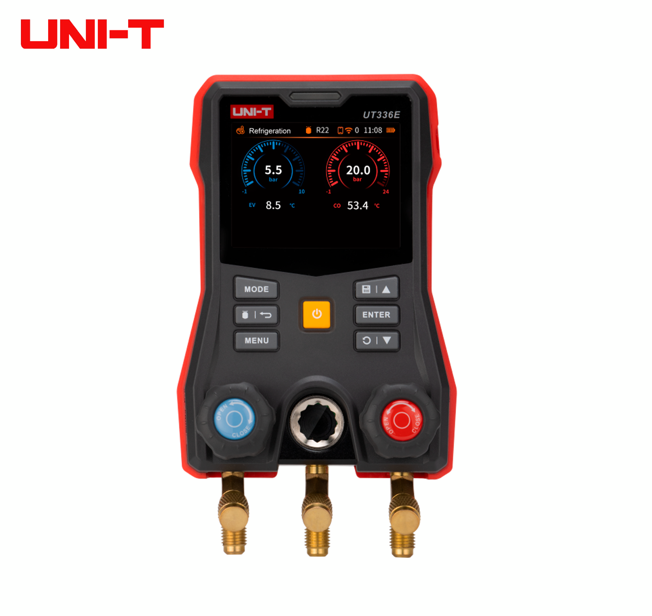 MANOMETRO DIG. UNI-T P/SISTEMA DE REFRIGERACION UT336E